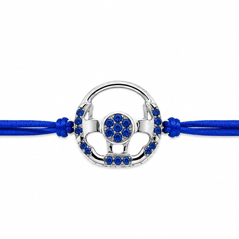 Bracelet Volant Racing Saphir